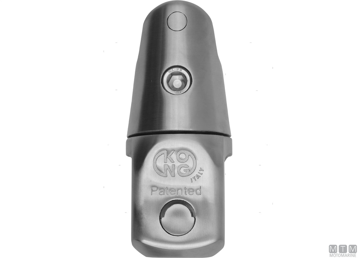 Kong swivel anchor connector, chain Ø12/14 mm, stainless steel 316 - original photo Motomarine Srl