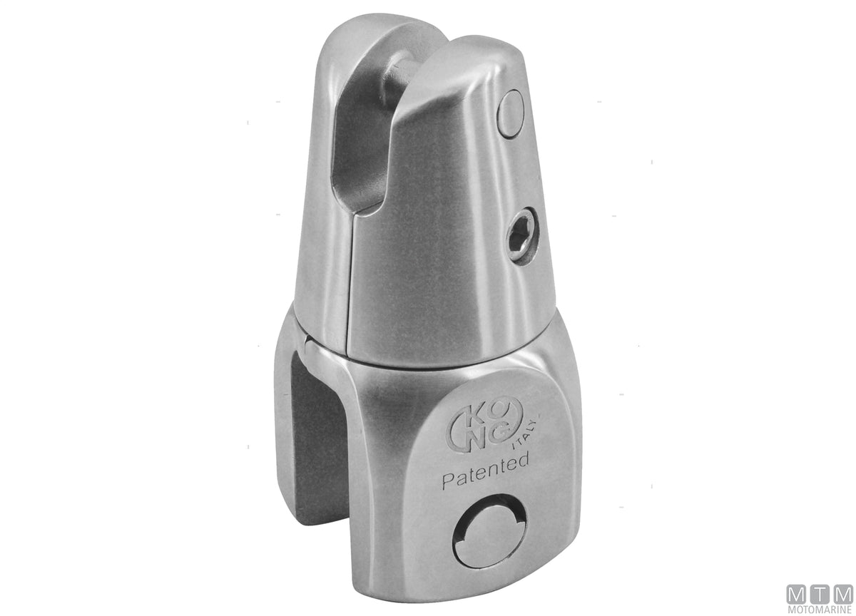 Kong swivel anchor connector, chain Ø12/14 mm, stainless steel 316 - original photo Motomarine Srl