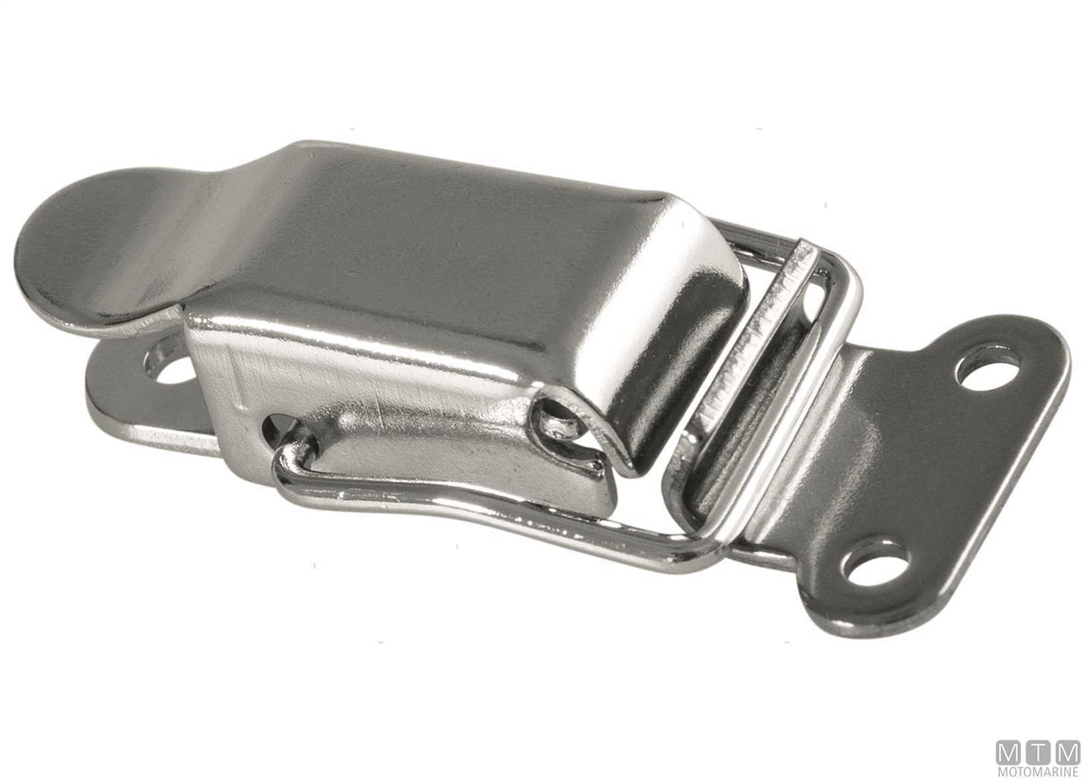Lever latch narrow base 55x15 mm stamped stainless steel - original photo Motomarine Srl