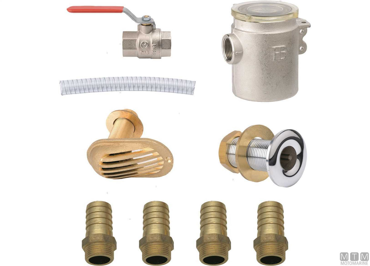 Accessory kit for MACS 7000 BTU air conditioner - original photo Motomarine Srl