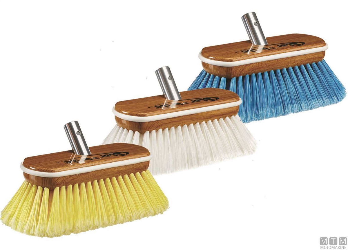 Star Brite Wood Deluxe hard brush, white - original photo Motomarine Srl