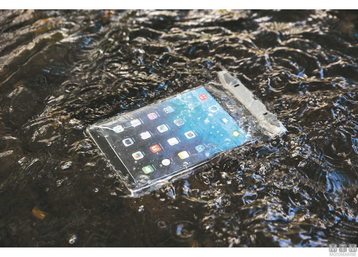 Aquapac 669F waterproof case for tablet 9-10.5” - original photo Motomarine Srl