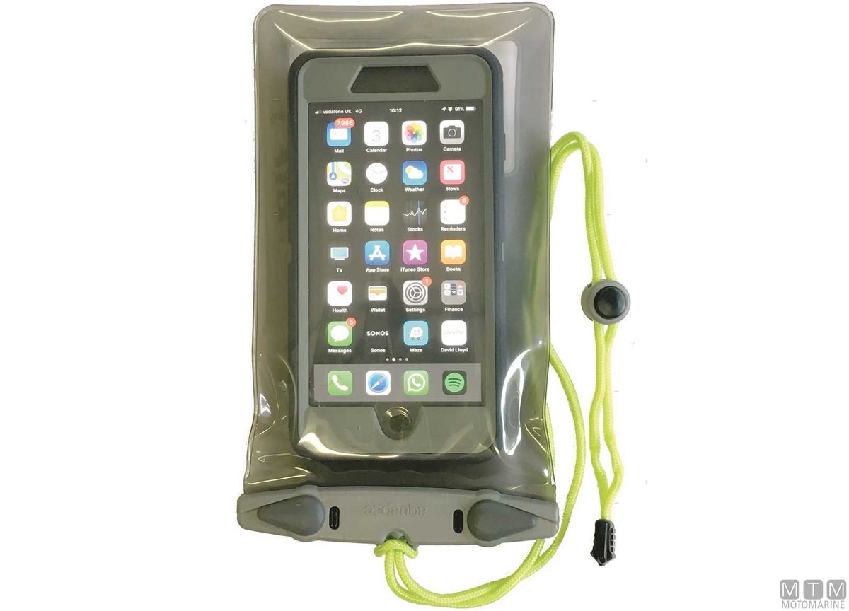 Aquapac phone waterproof case grey 368 - original photo Motomarine Srl