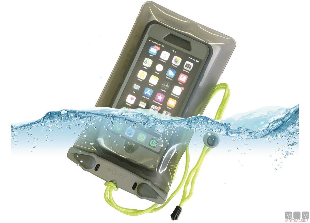 Aquapac phone waterproof case 363 green - original photo Motomarine Srl
