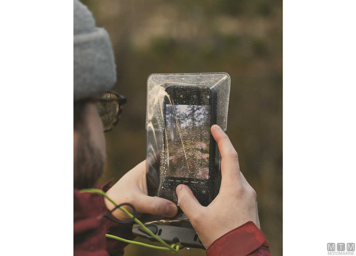 Aquapac phone waterproof case 363 green - original photo Motomarine Srl