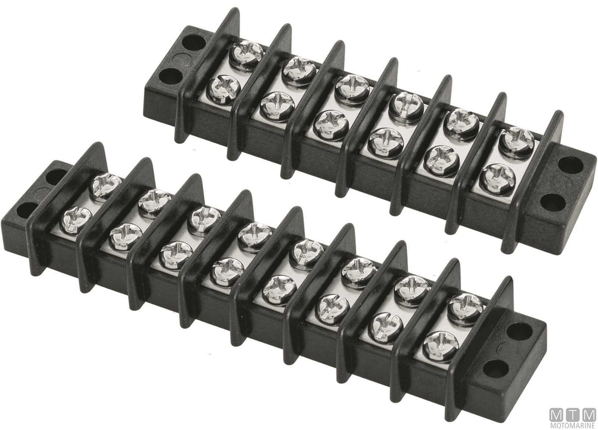 Terminal block 20 A 6 terminals - original photo Motomarine Srl