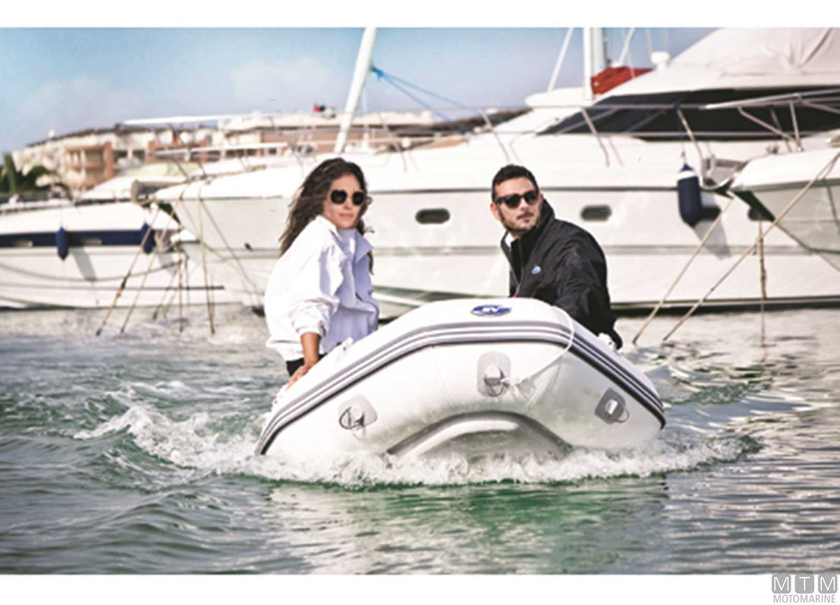 Eurovinil tender with inflatable keel L180 cm - original photo Motomarine Srl