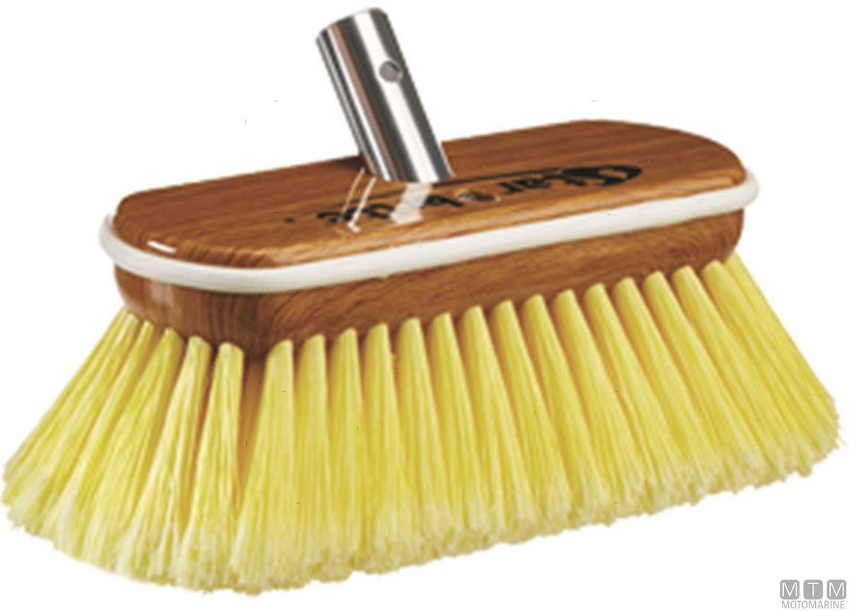 Star Brite Wood Deluxe hard brush, white - original photo Motomarine Srl