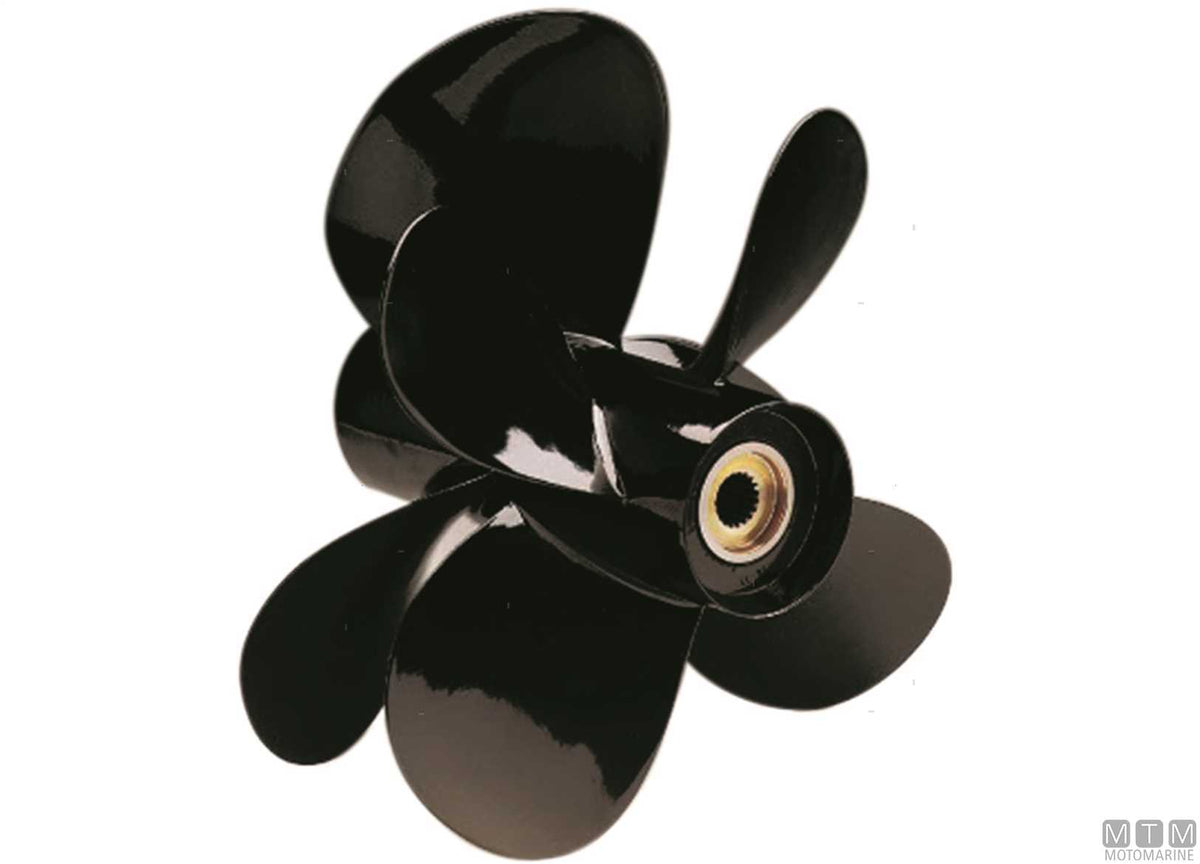 Solas Volvo Duo-Prop aluminium front propeller 15.3x21 A7/B6 - original photo Motomarine Srl