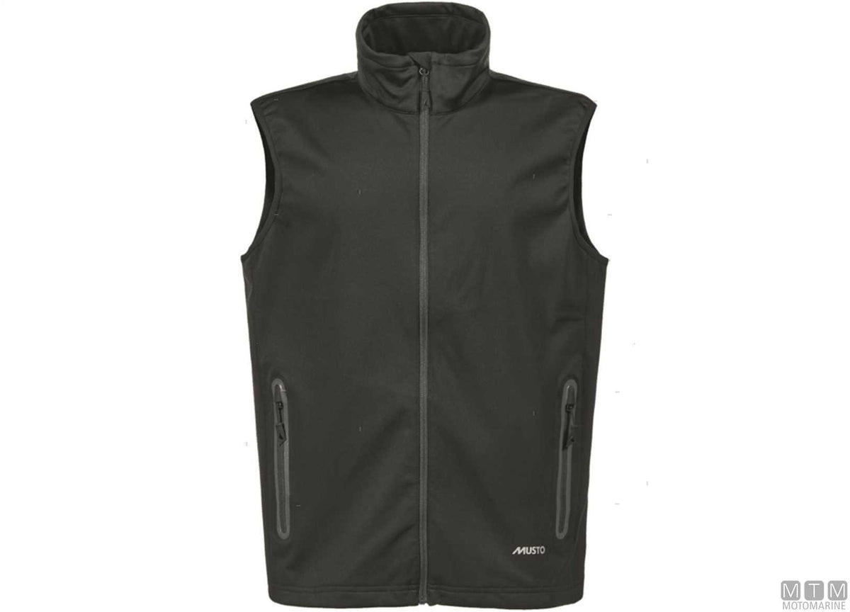 Musto Essential Softshell Gilet 990 Black M - original photo Motomarine Srl