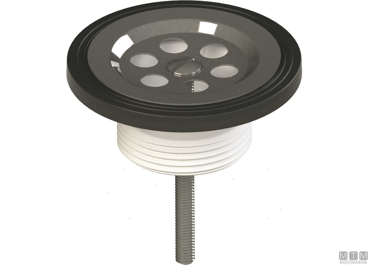 Drain strainer for Ø40 mm hole, 1"1/4 outlet - original photo Motomarine Srl