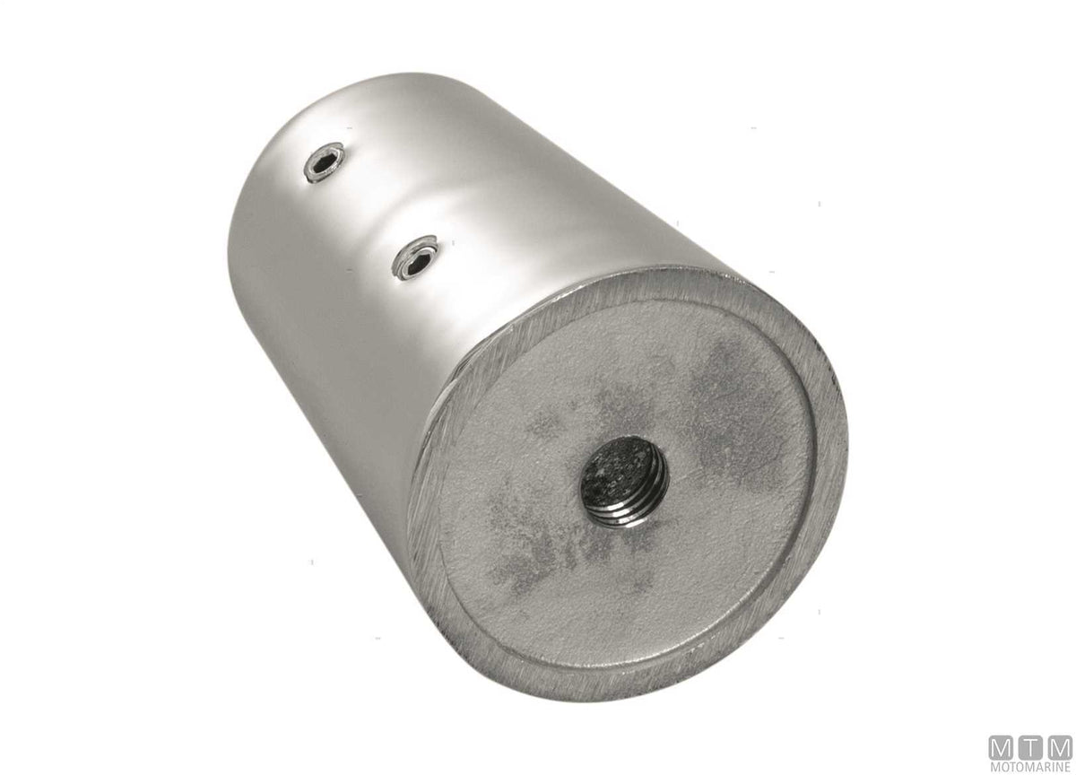 Stanchion base 90° Ø30 mm stainless steel 316 - original photo Motomarine Srl