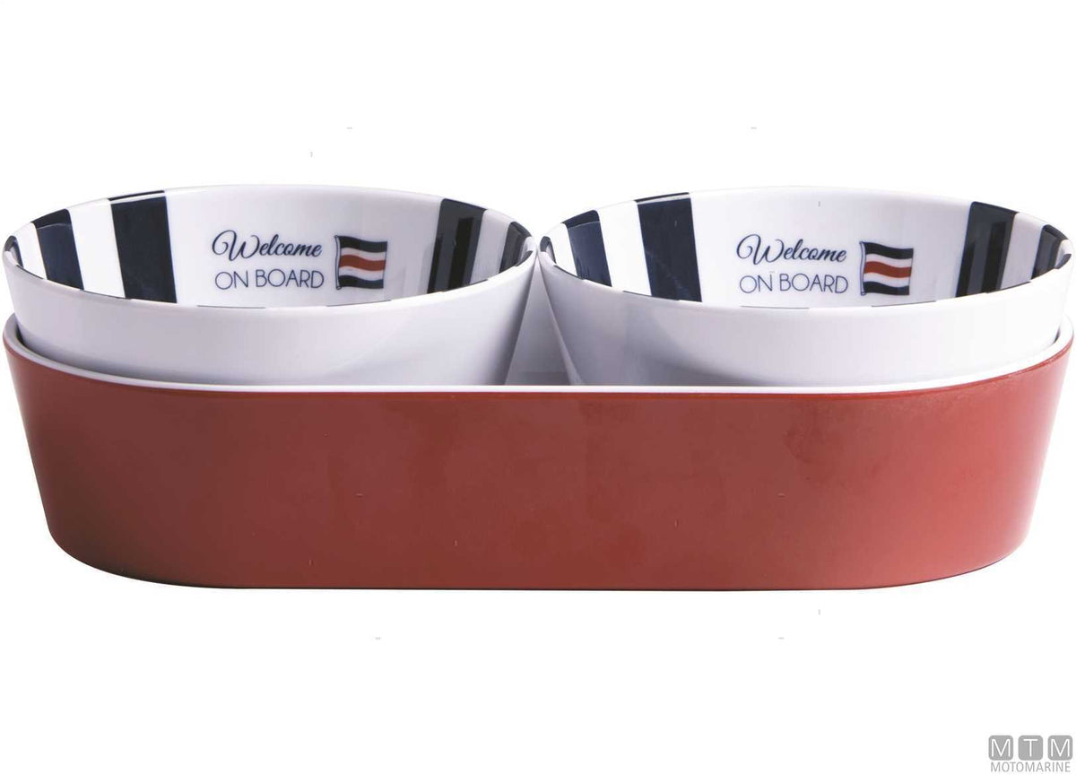 MB Venezia snack bowls set - original photo Motomarine Srl