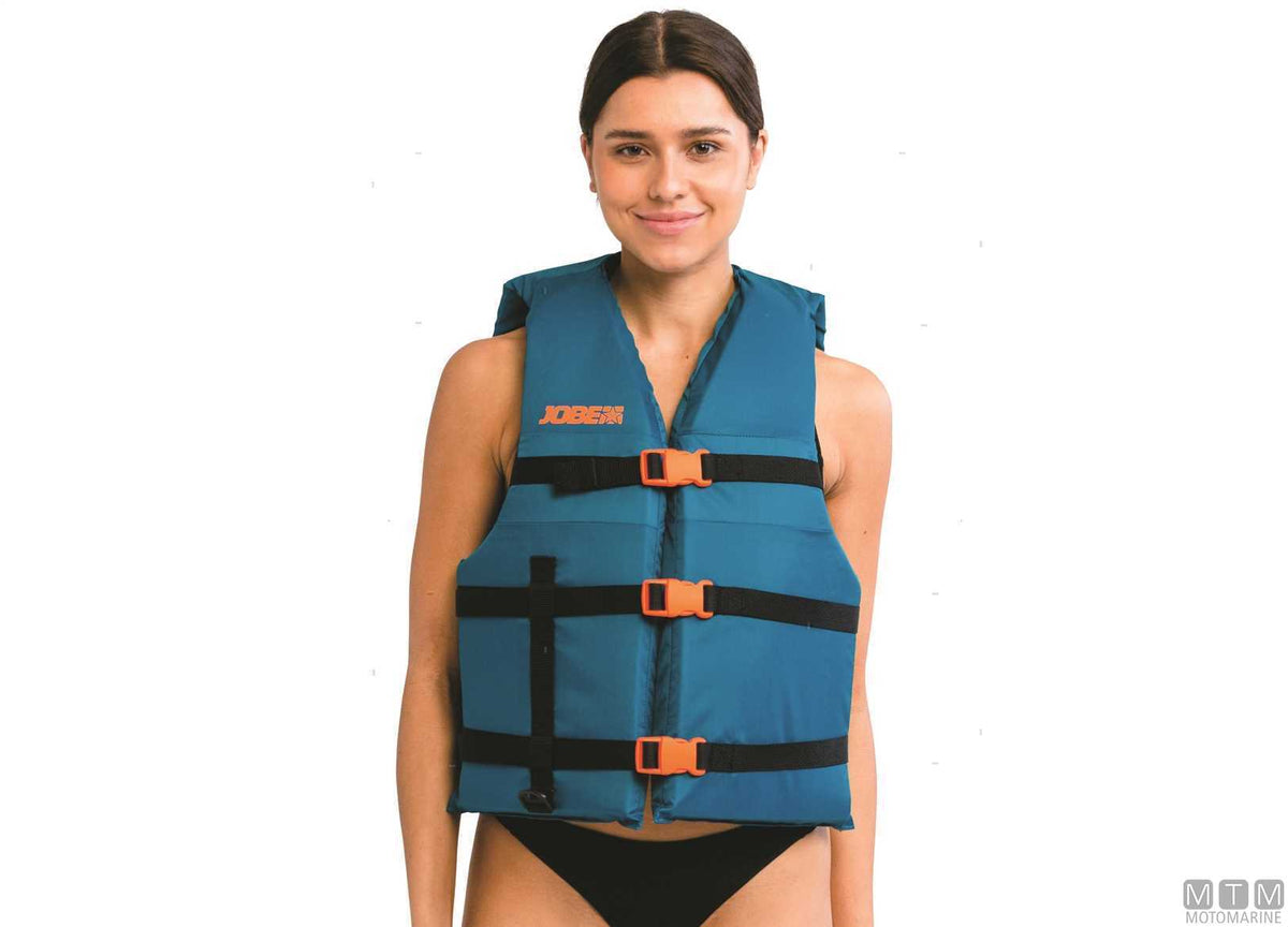 Jobe Uni buoyancy vest ISO 50N blue - original photo Motomarine Srl