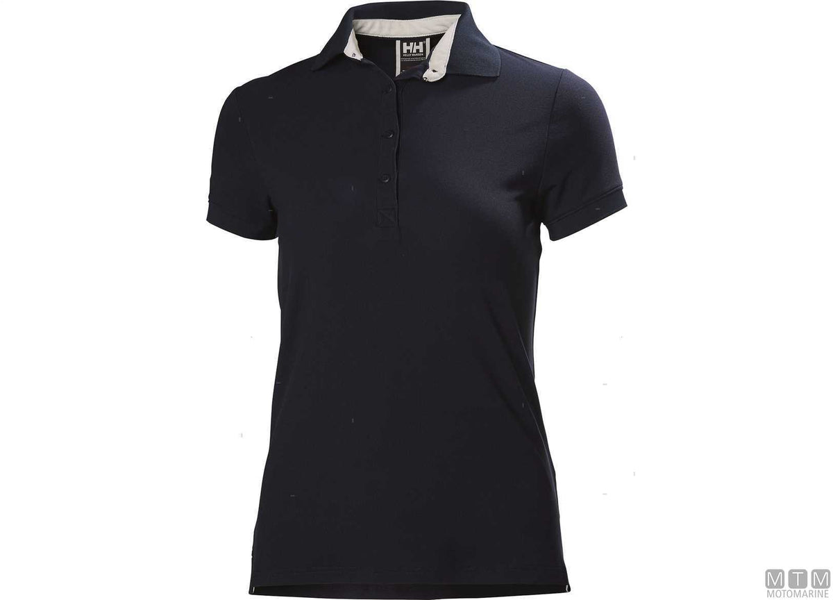H/H Crewline women's polo shirt 001 white XS - original photo Motomarine Srl