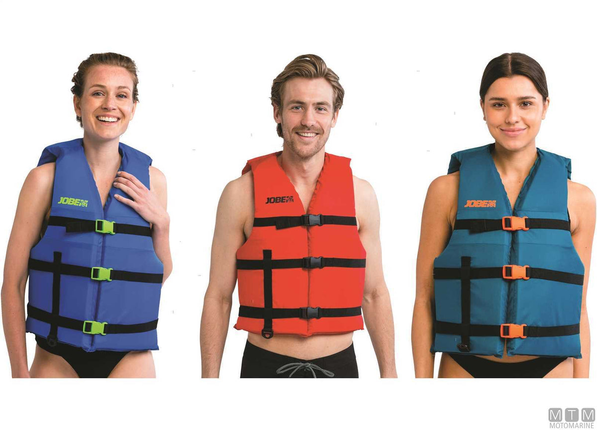Jobe Uni buoyancy vest ISO 50N blue - original photo Motomarine Srl