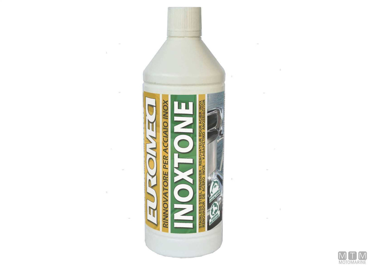 Euromeci Inoxtone stainless steel restorer 500 ml - original photo Motomarine Srl
