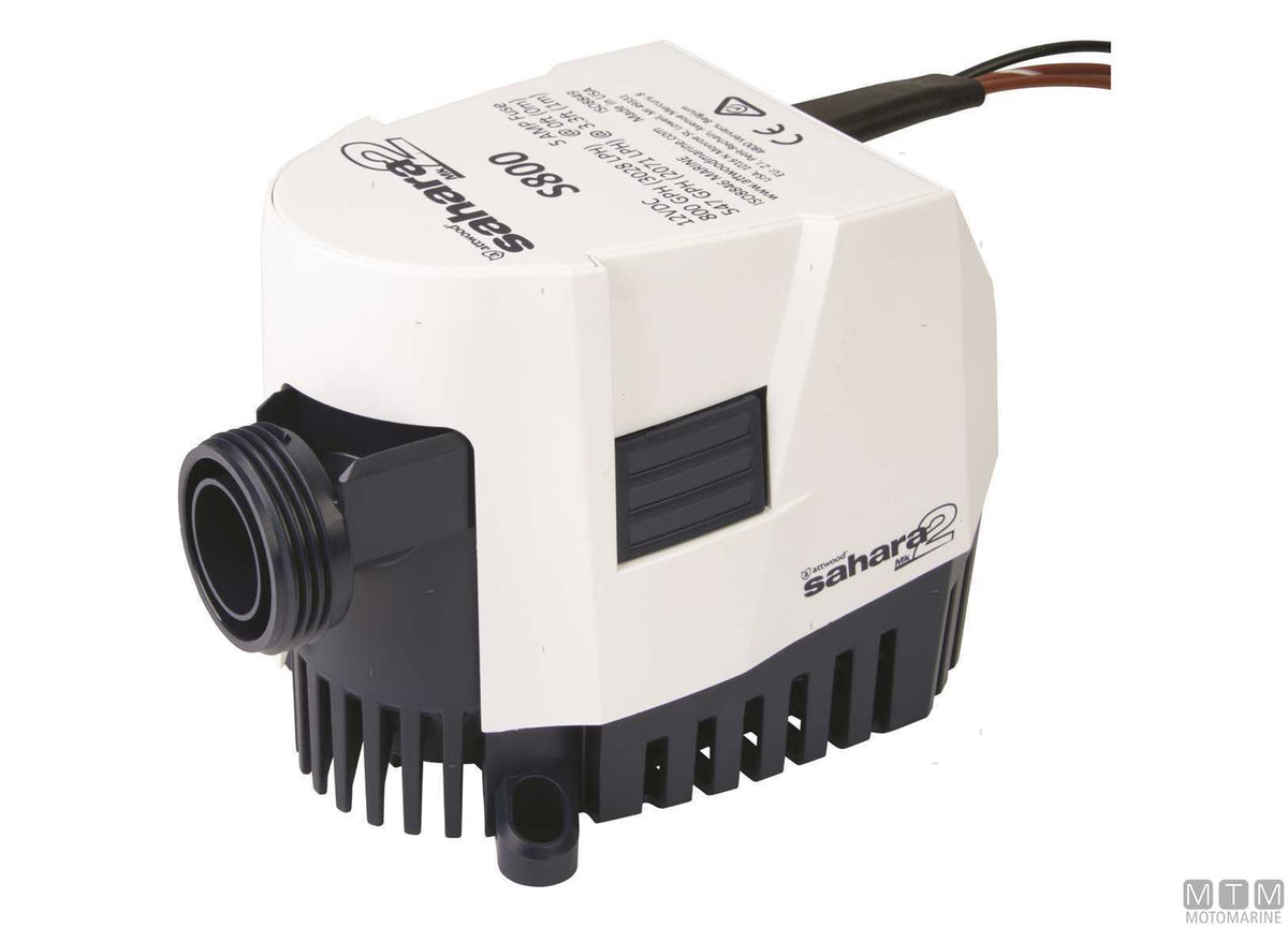 Automatic bilge pump Sahara S1100 12 V - original photo Motomarine Srl