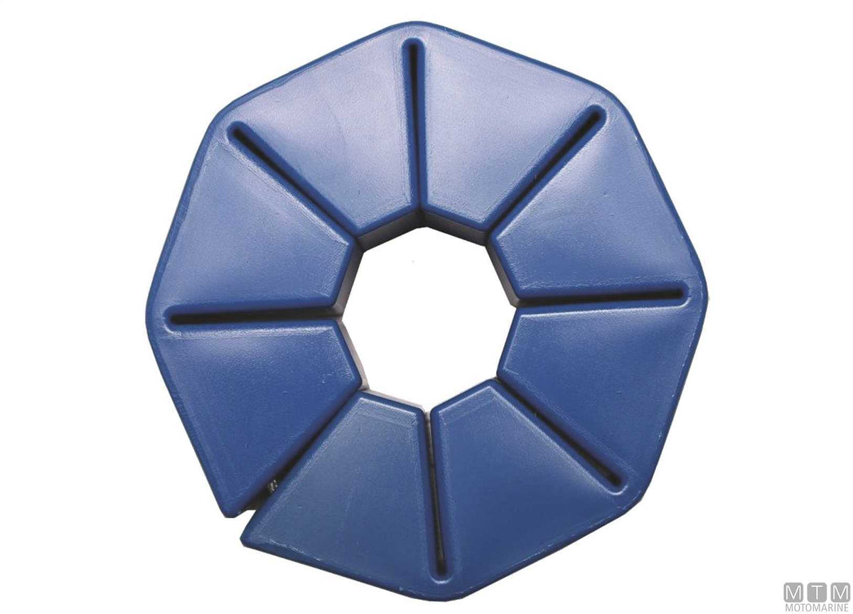 Majoni Multi Strip folding fender board navy blue 60x7x6 cm - original photo Motomarine Srl