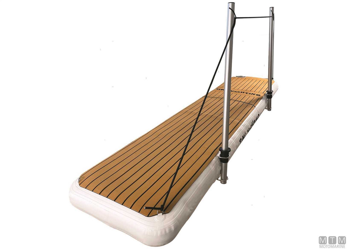 Inflatable Dropstitch fabric gangway, Tiki 300, L300 cm - original photo Motomarine Srl