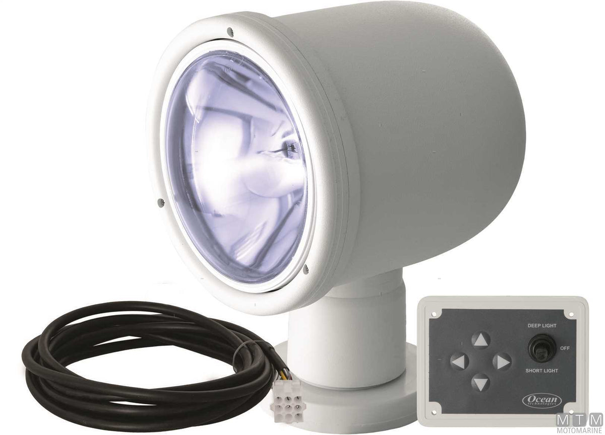 Ocean Xenon searchlight 13RC 24V - original photo Motomarine Srl