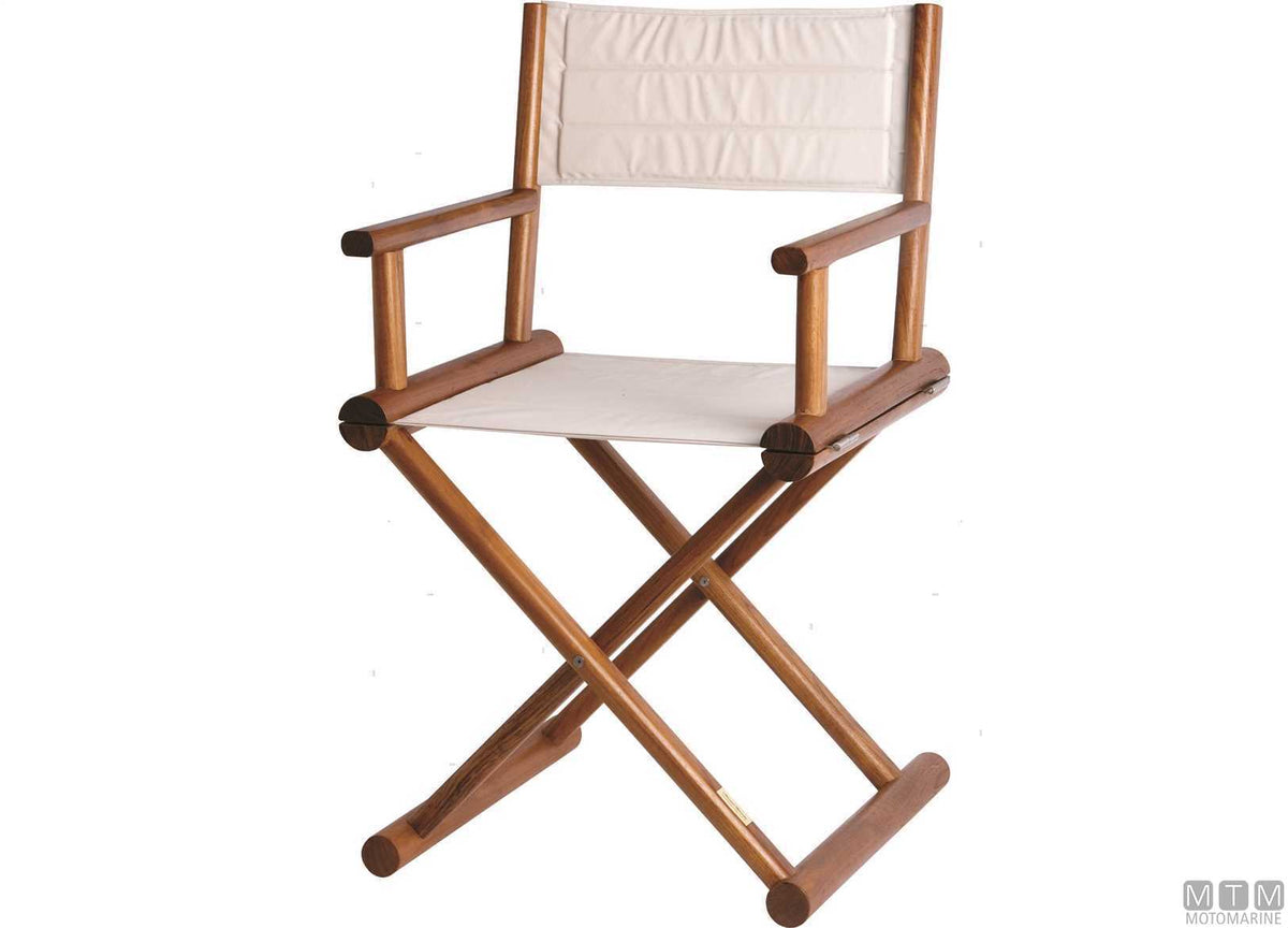 Fabric for MB director's chair light beige - original photo Motomarine Srl