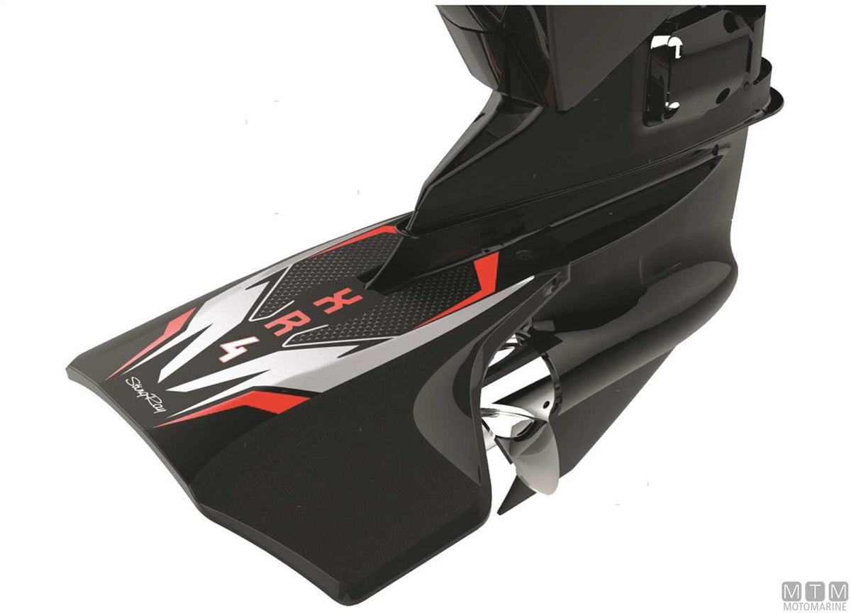 Stingray XR4 hydrofoils for engines from 40 to 300 HP - original photo Motomarine Srl