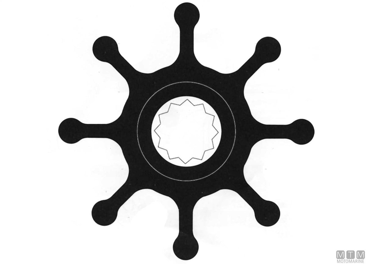Impeller Johnson 09-1027B-1 - original photo Motomarine Srl