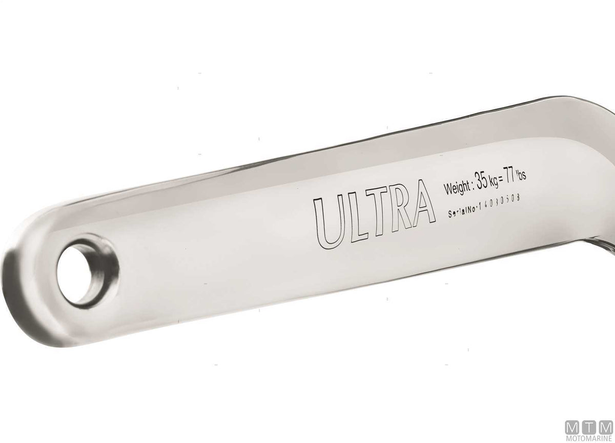 Ultra Marine anchor 12 kg stainless steel 316 - original photo Motomarine Srl