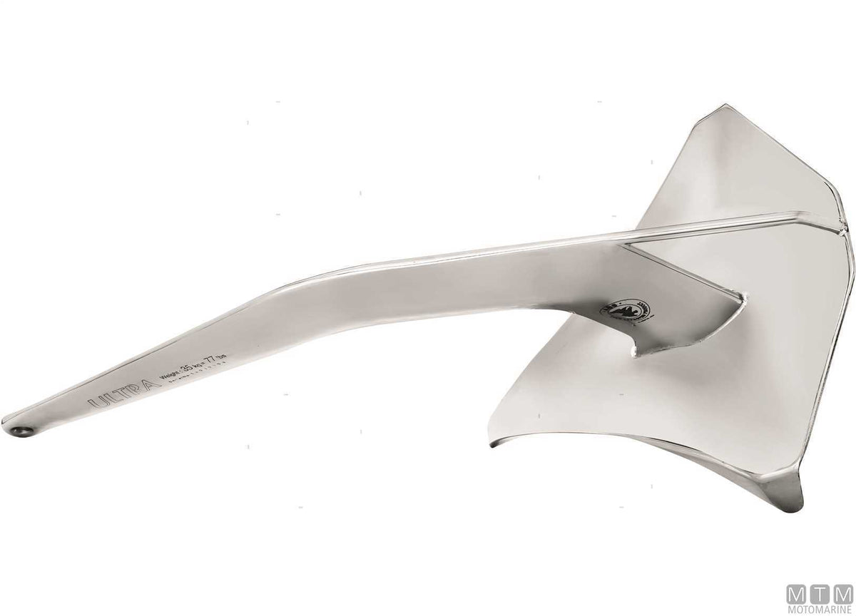 Ultra Marine anchor 45 kg stainless steel 316 - original photo Motomarine Srl
