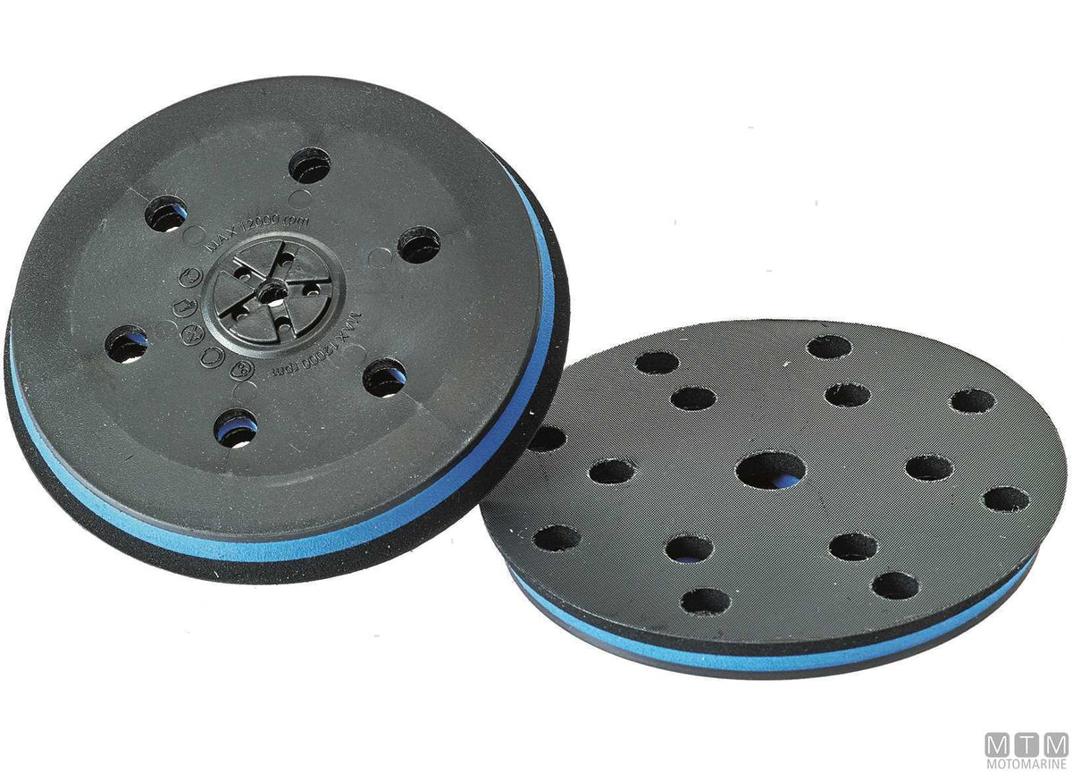 Backing pad for abrasive discs 150 mm - original photo Motomarine Srl