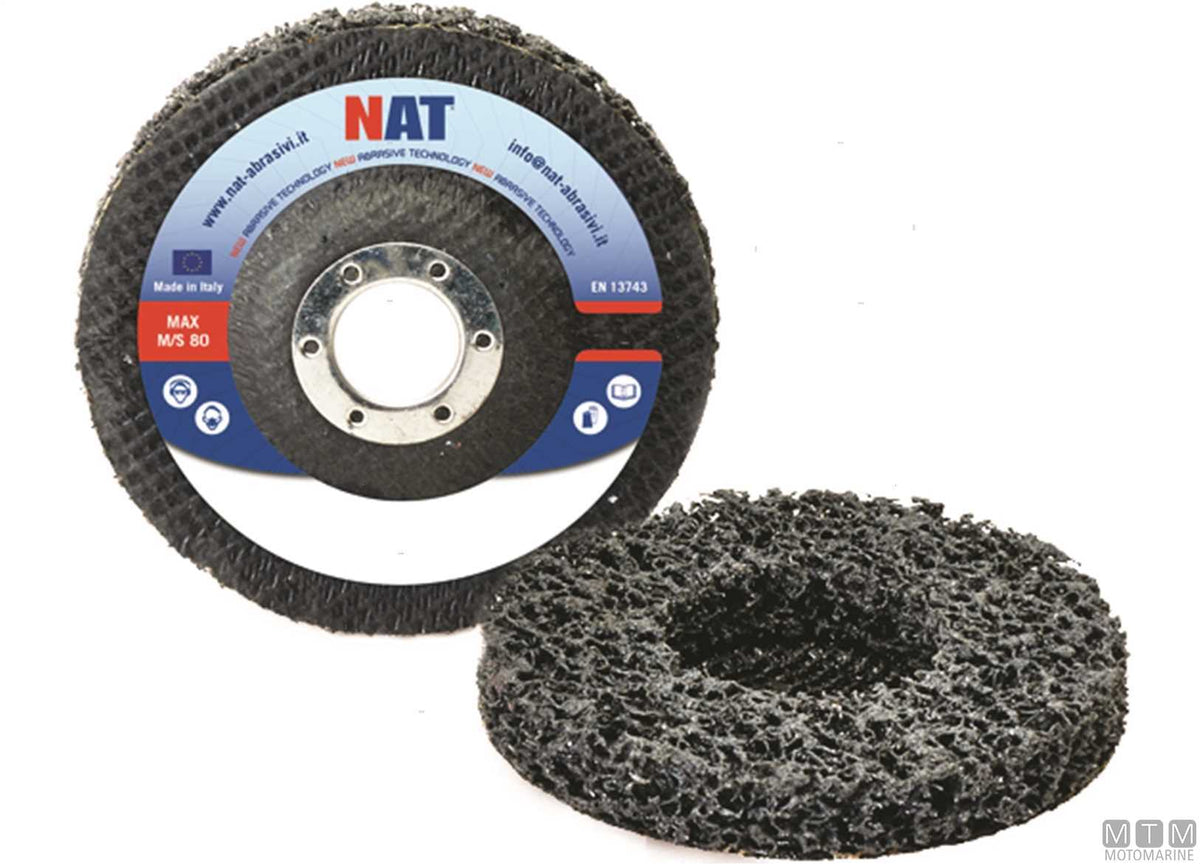 Stripping disc DEC F Ø115 mm - original photo Motomarine Srl