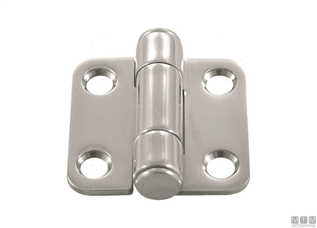 MTECH friction book hinge 41x40 mm in stainless steel 316 - original photo Motomarine Srl