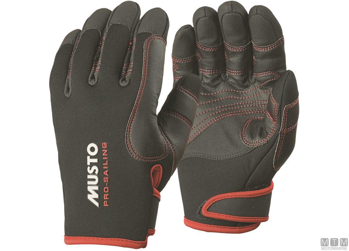 Musto Performance Winter Gloves 990 black S - original photo Motomarine Srl