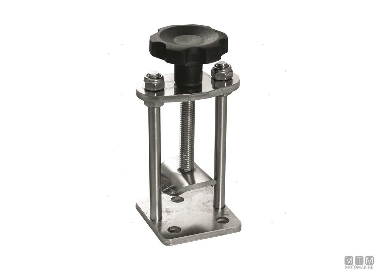 Anchor stop, stainless steel 316, for XL tilting bow roller - original photo Motomarine Srl