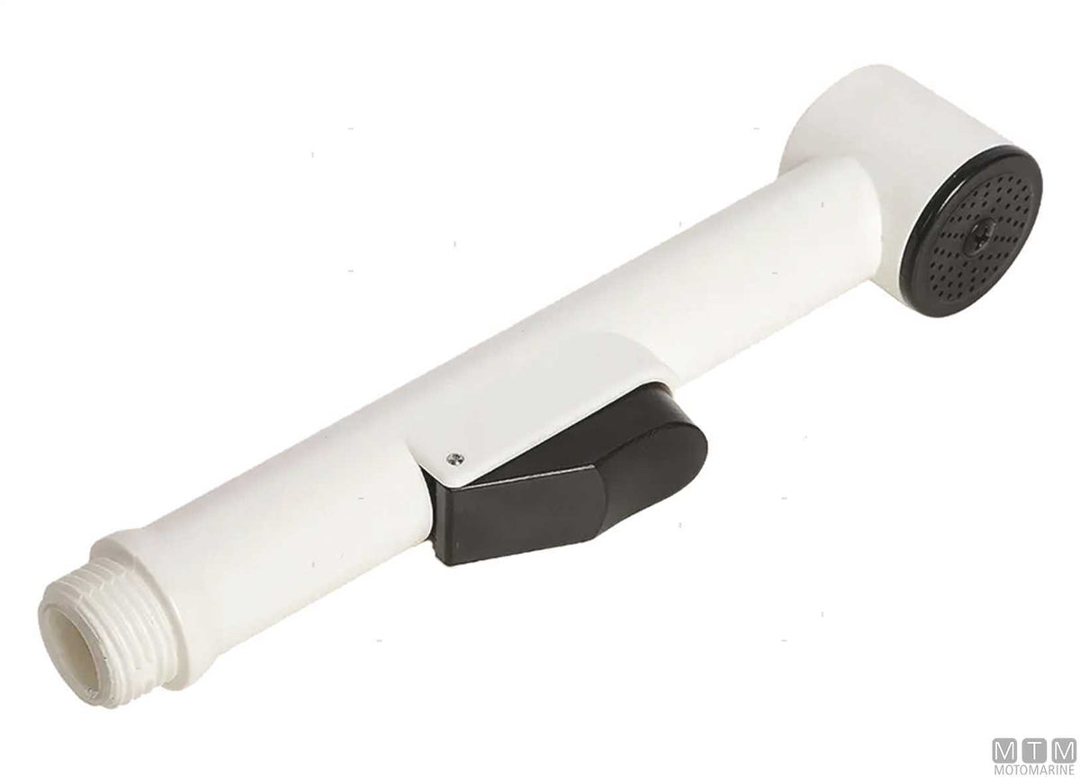 Pippo shower head ABS white - original photo Motomarine Srl