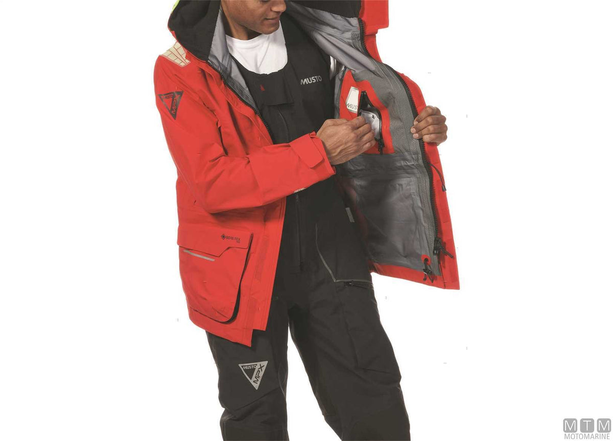 Musto MPX GTX Pro Offshore 2.0 Jacket 169 Red 2XL - original photo Motomarine Srl