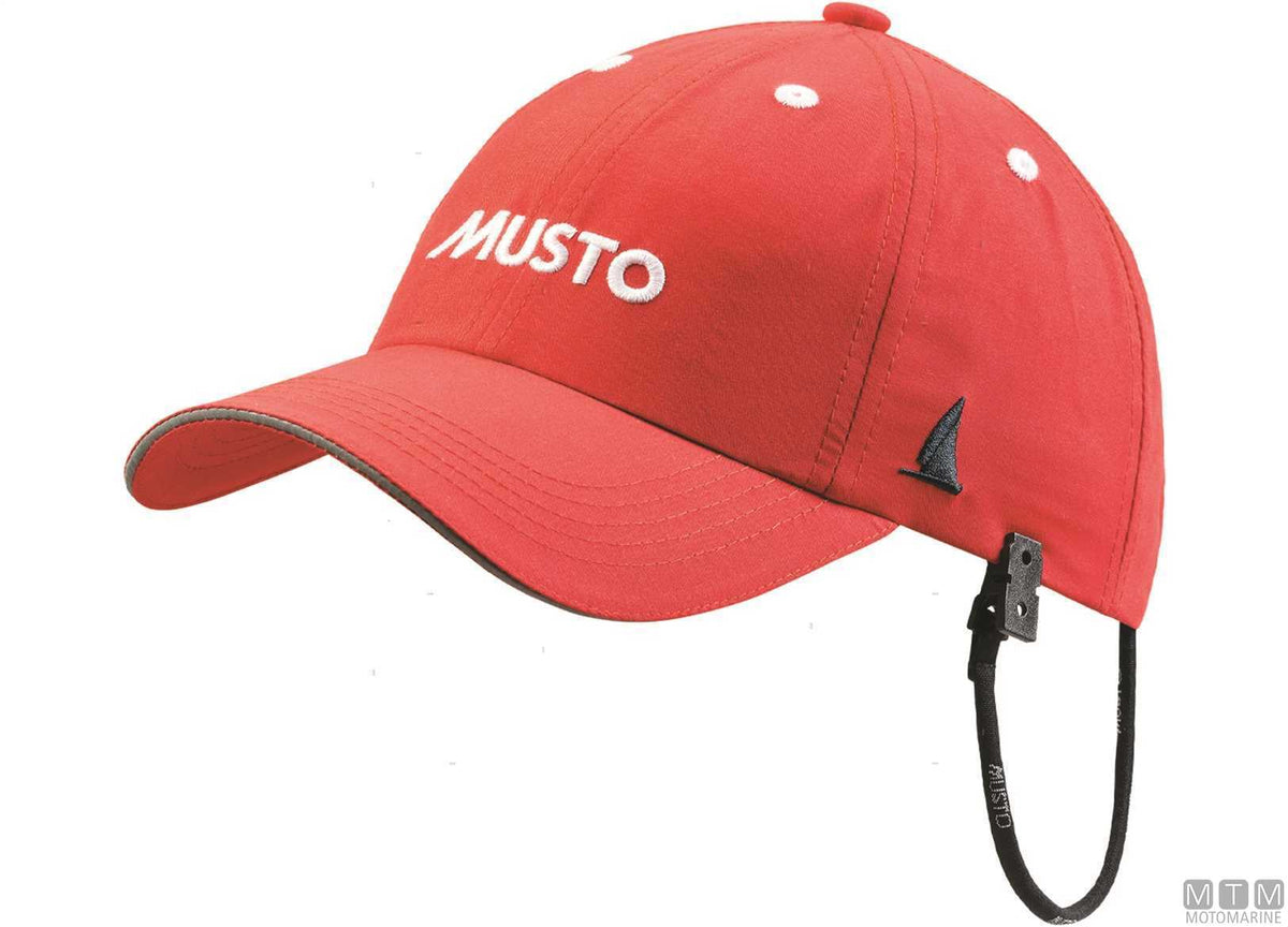 Musto Essential Fast Dry Crew Cap 841 platinum - original photo Motomarine Srl