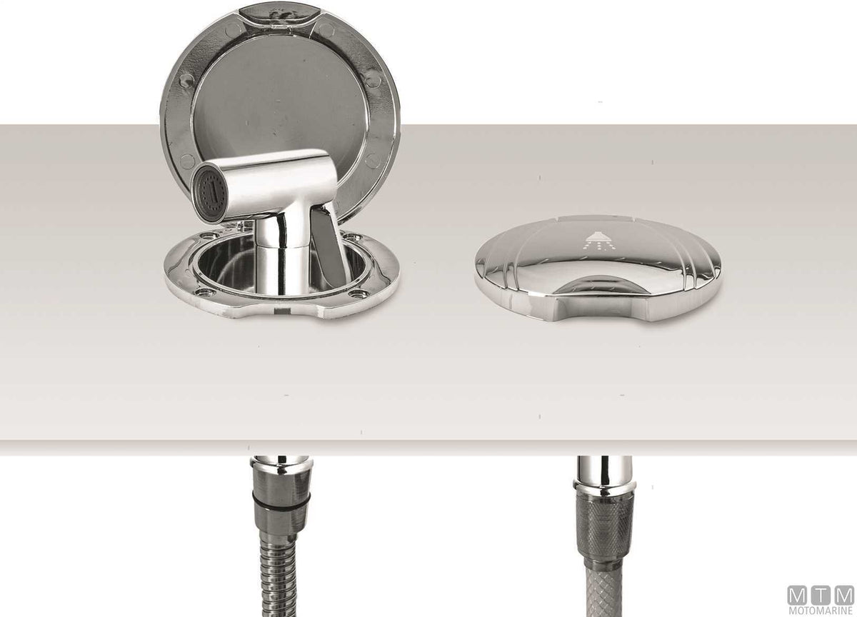 Shower kit Mira - chrome box - original photo Motomarine Srl