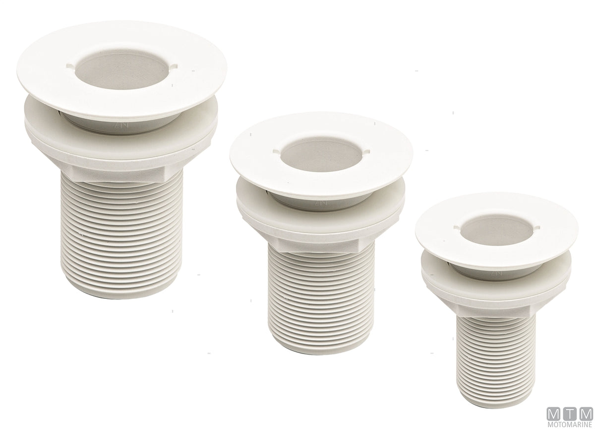 Trudesign recessed skin fitting threaded 1"1/4 - original photo Motomarine Srl