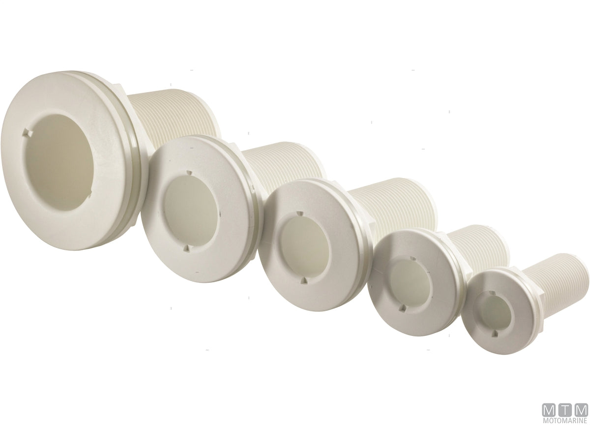Trudesign threaded through-hull fitting 1/2" - original photo Motomarine Srl