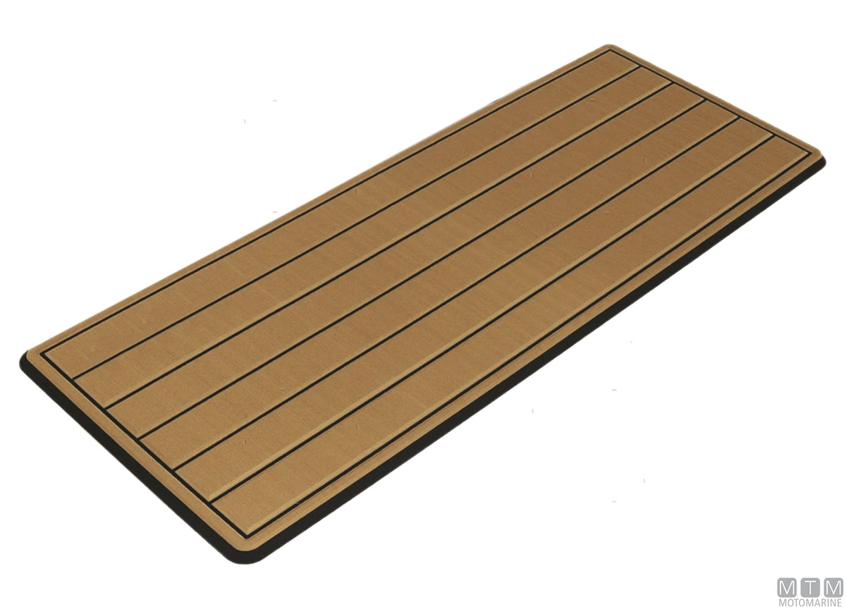Self-adhesive EVA mat 35x90 cm teak - original photo Motomarine Srl
