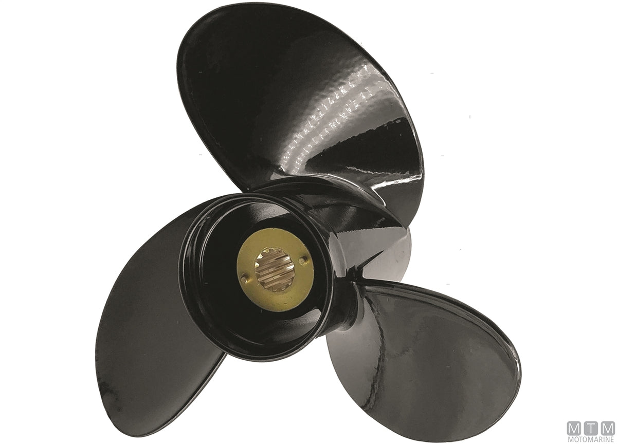 Alice propeller for Mercury 4 blades aluminum 10.6x12 - original photo Motomarine Srl
