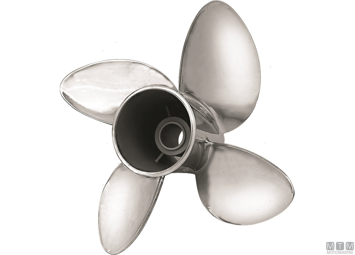 Alice propeller 3 blades stainless steel 15 5/8x16L - original photo Motomarine Srl