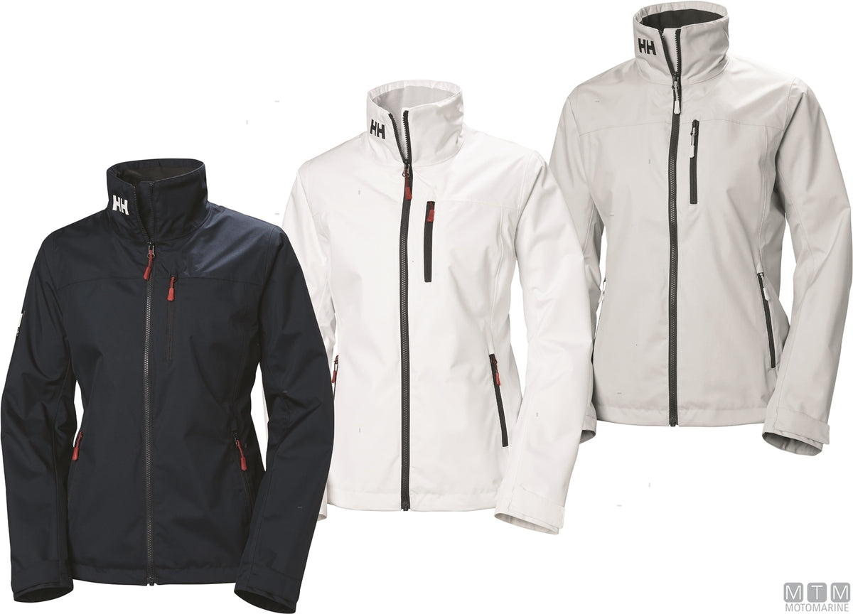 H/H Crew 2.0 jacket women's 853 grey M - original photo Motomarine Srl