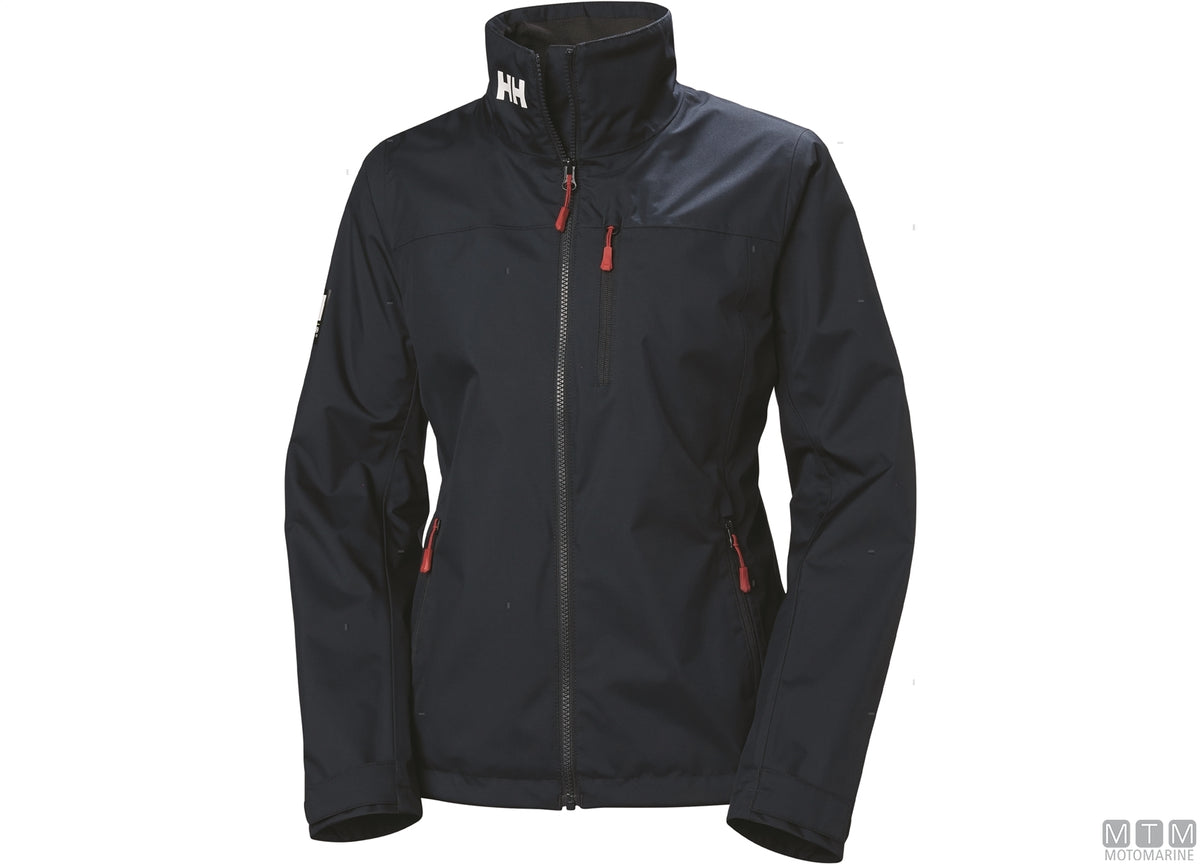 H/H Crew 2.0 jacket women's 597 navy blue M - original photo Motomarine Srl