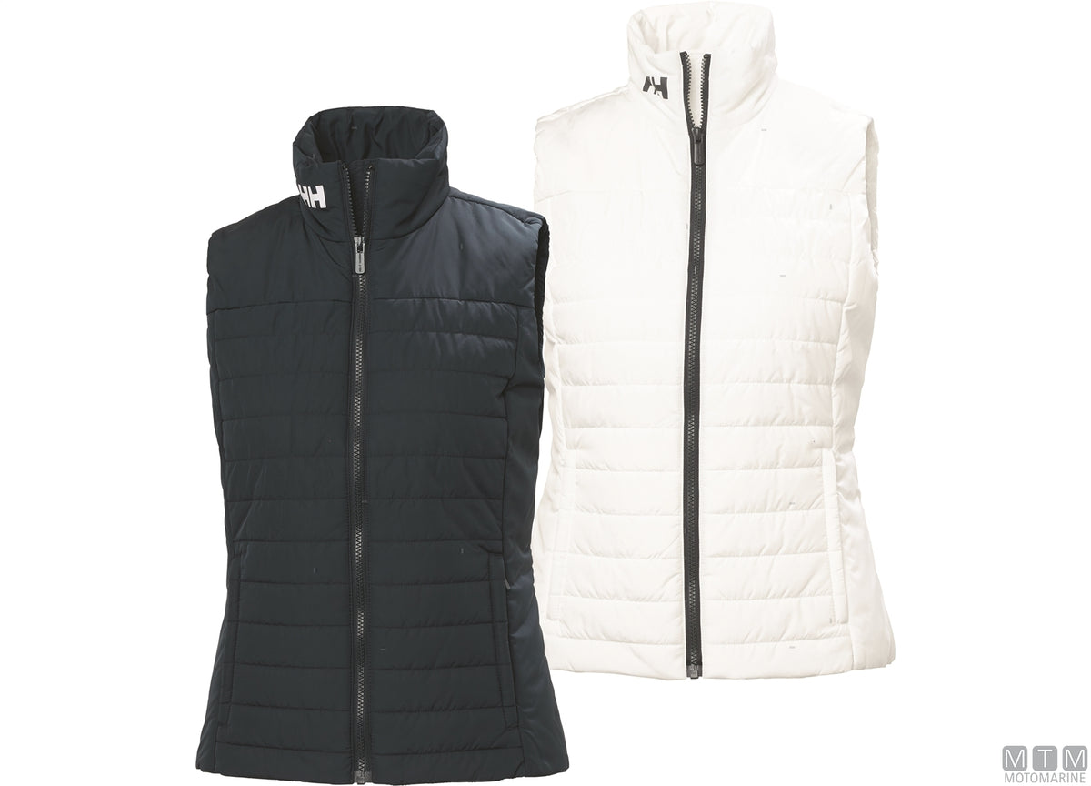 H/H Crew Insulator women's vest 001 white S - original photo Motomarine Srl