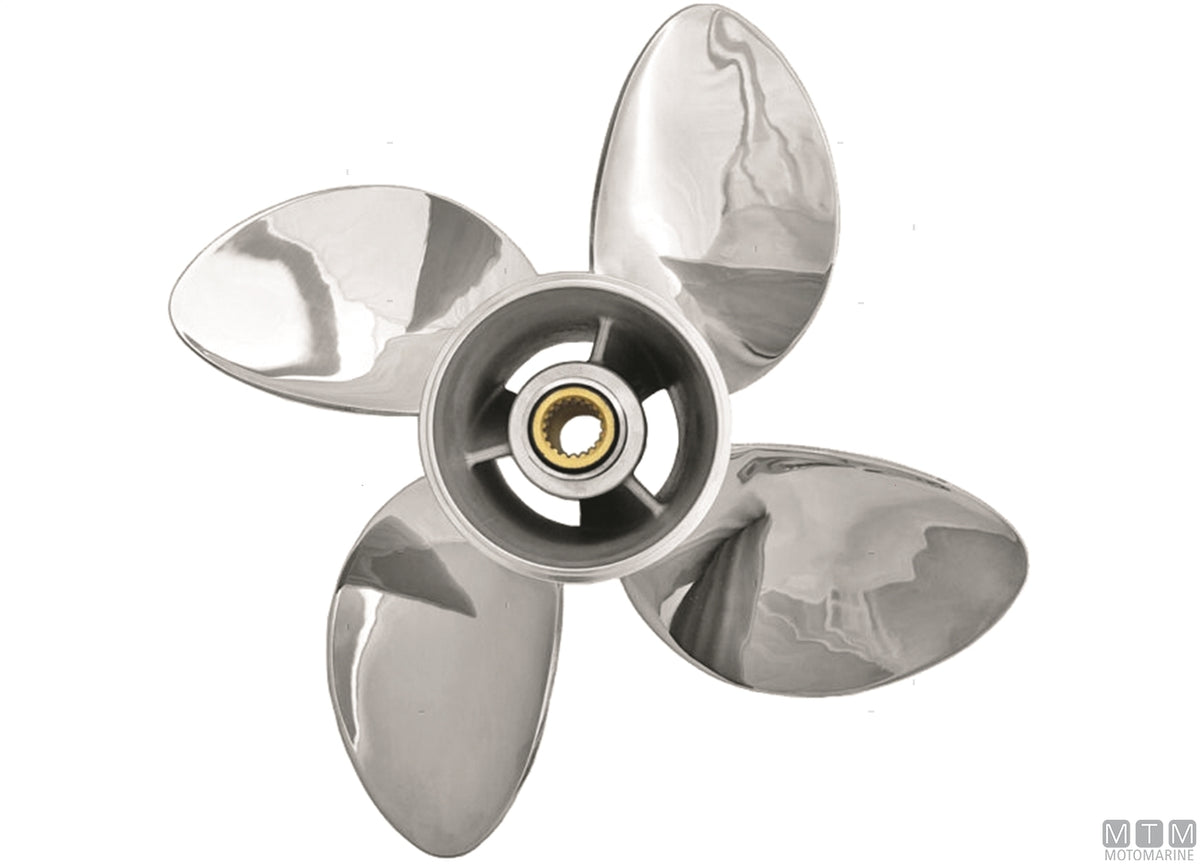 Alice propeller 3-blade stainless steel 14 1/2X21 for Volvo Penta - original photo Motomarine Srl