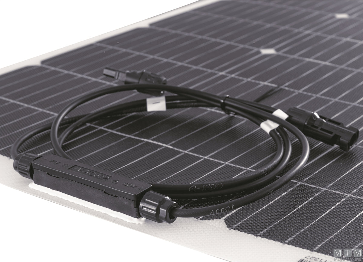 Semi-Flexible Mono ETFE Solar Panel 150 W 670x1190 mm - original photo Motomarine Srl