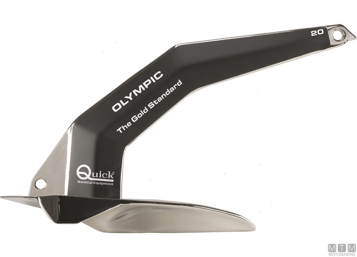 Olympic anchor 45 kg stainless steel 316 - original photo Motomarine Srl